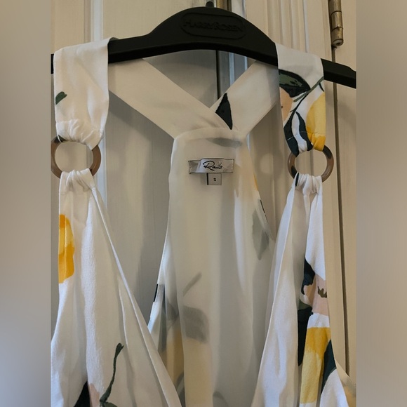 NWOT Rails Trista Lemon Grove Wrap Dress Size Small - Picture 4 of 7